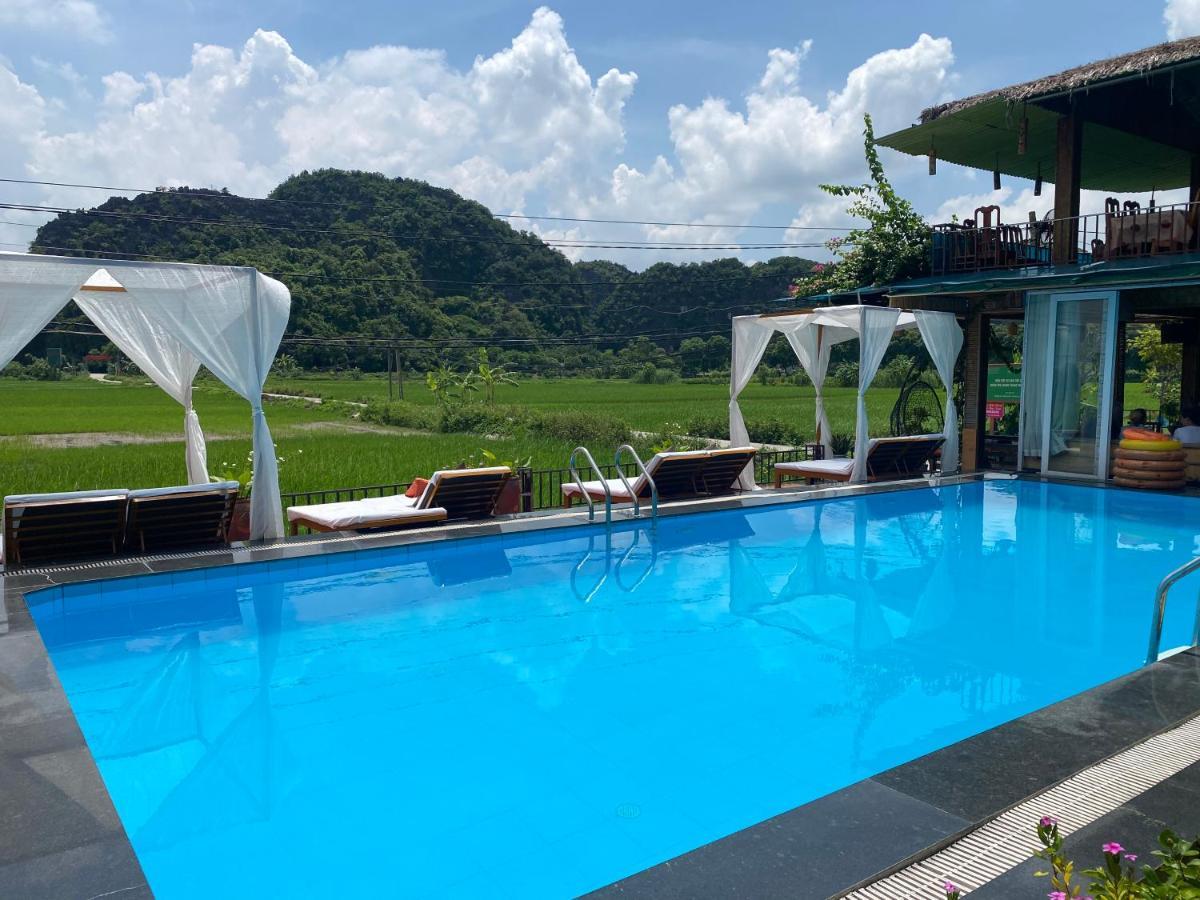 Tam Coc Wonderland Bungalow Ninh Bình Exteriör bild